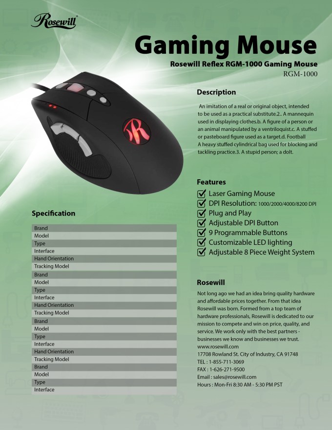 PIM_gaming mouse